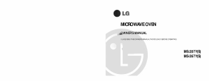 Bruksanvisning LG MS-267Y Mikrovågsugn