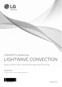 Manual LG MJ3281CAS Microwave