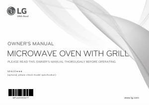 Manual LG MH6353H Microwave