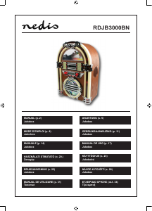 Manual de uso Nedis RDJB3000BN Jukebox