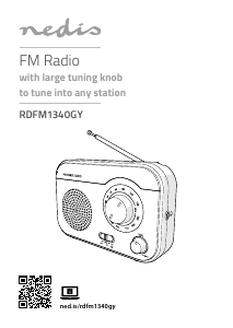 Mode d’emploi Nedis RDFM1340GY Radio