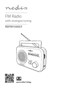 Instrukcja Nedis RDFM1330GY Radio