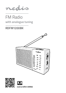 Manual de uso Nedis RDFM1200BK Radio