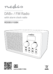 Käyttöohje Nedis RDDB5110BK Radio