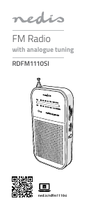 Bruksanvisning Nedis RDFM1110SI Radio