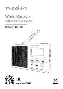 Mode d’emploi Nedis RDWR1100BK Radio