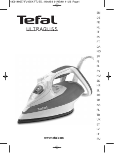 Manuale Tefal FV4550K0 Ultragliss Ferro da stiro
