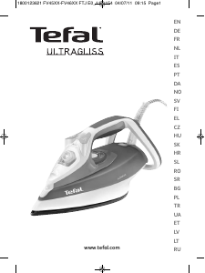 Priručnik Tefal FV4650K0 Ultragliss Glačalo