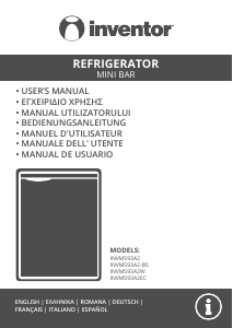 Mode d’emploi Inventor INVMS93A2W Réfrigérateur