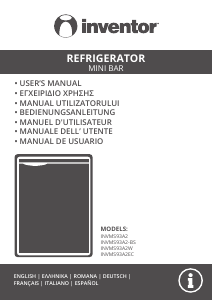 Manual Inventor INVMS93A2 Refrigerator