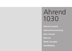 Mode d’emploi Ahrend 1030 Bureau