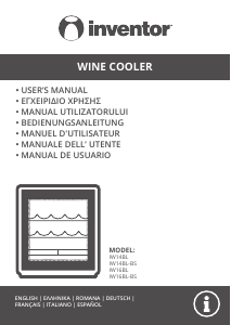 Manual de uso Inventor IW16BL Vinoteca