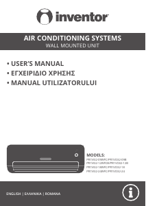 Manual Inventor PR1VO32-24 Air Conditioner