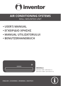 Manual Inventor GR1VI410-18WF Air Conditioner