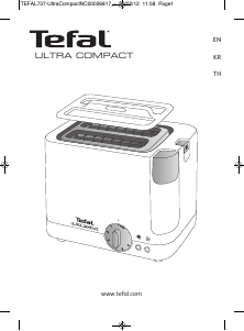 Посібник Tefal TT2118KR Ultra Compact Тостер