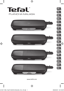 Használati útmutató Tefal TG391BKR Plancha Malaga Asztali grillsütő