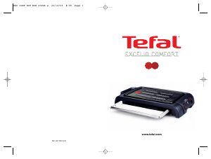 Manual Tefal TG521059 Excelio Comfort Grelhador de mesa