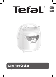 Manual Tefal RK1621KR Mini Rice Cooker