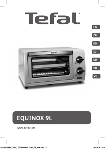 Handleiding Tefal OF500EKR Equinox Oven