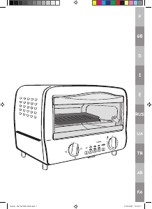 사용 설명서 테팔 TO102170 오븐