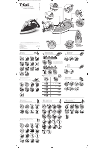 Manual de uso Tefal FV4484K0 Ultraglide Easycord Plancha