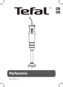 Manual Tefal HB9571KR Perfectmix Hand Blender