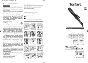 Manual Tefal HX3372K0 Hair Styler