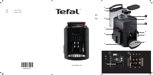 사용 설명서 테팔 EX815BKR 에스프레소 머신