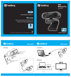 Instrukcja Sandberg 133-95 Kamera internetowa