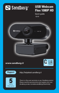 Hướng dẫn sử dụng Sandberg 133-97 Webcam