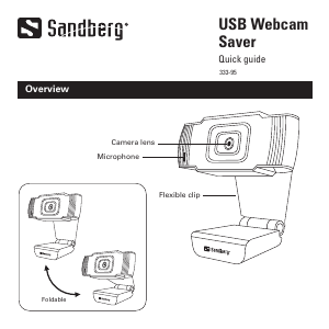 Brugsanvisning Sandberg 333-95 Webkamera