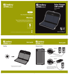 Mode d’emploi Sandberg 420-40 Chargeur portable