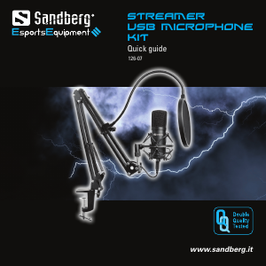 Priručnik Sandberg 126-07 Mikrofon