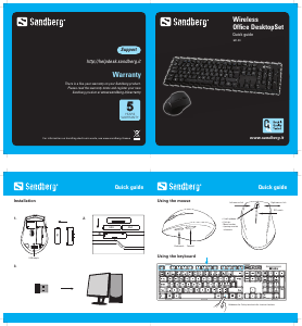 Manual de uso Sandberg 631-20 Teclado