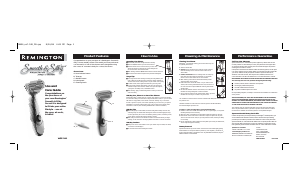 Manual Remington WSF100 Shaver