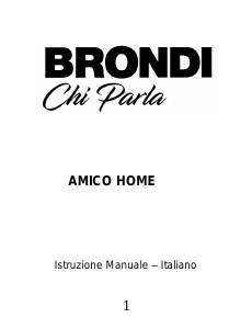 Manuale Brondi Amico Home Telefono cellulare