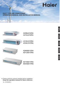 Bedienungsanleitung Haier AD12LS1ERA+1U12BS2ERA Klimagerät