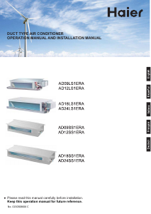 Manual Haier AD24LS1ERA+1U24GS1ERA Air Conditioner