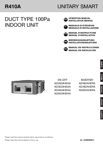 Manual Haier AD482AHEAA+AU48NAIEAA Air Conditioner