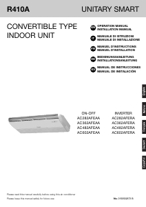 Manuale Haier AC282AFEAA+AU28NAHEAA Condizionatore d’aria