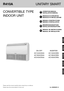 Bedienungsanleitung Haier AC122ACEAA+AU122AEEAA Klimagerät