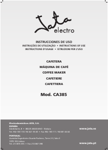 Manual Jata CA385 Máquina de café