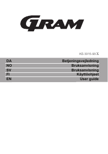 Handleiding Gram KS 3315-93 X Koelkast