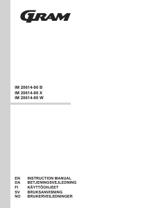 Manual Gram IM 20614-90 B Microwave