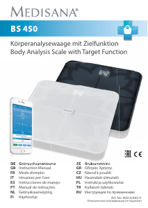 Manual Medisana BS 450 Connect Scale