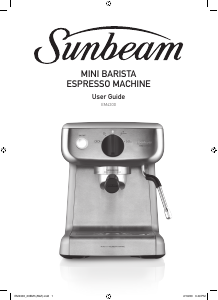 Manual Sunbeam EM4300S Espresso Machine