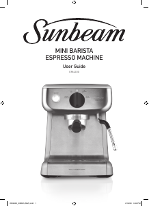 Handleiding Sunbeam EM4300K Espresso-apparaat