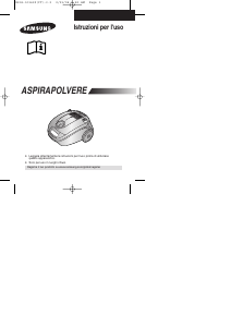 Manuale Samsung SC4170 Aspirapolvere