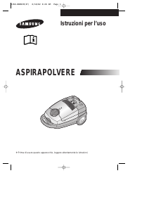 Manuale Samsung VC-8932ET Aspirapolvere