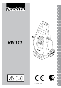 Manuale Makita HW111 Idropulitrice